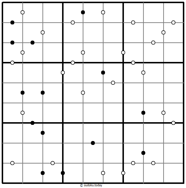 Kropki Sudoku