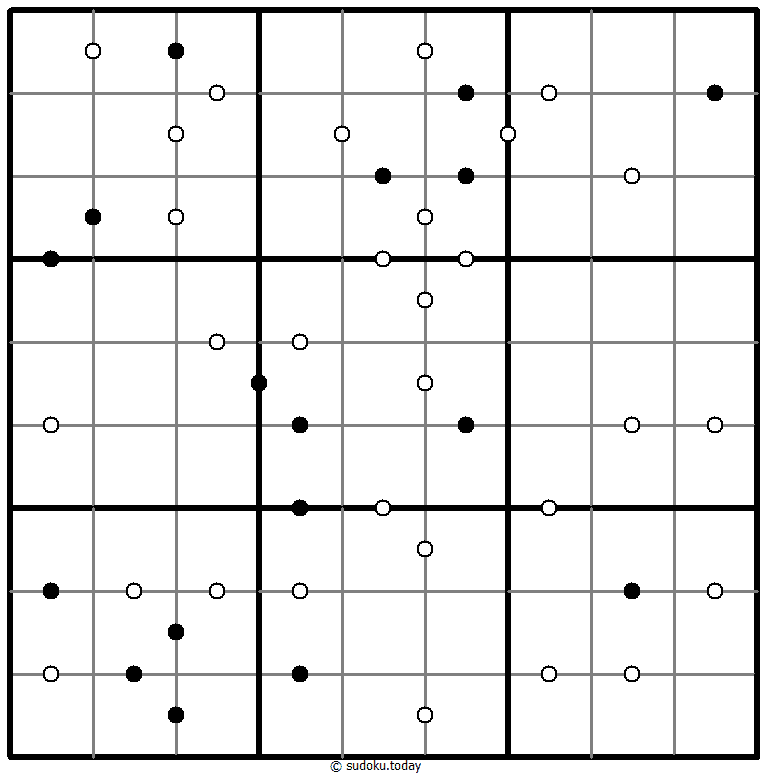Kropki Sudoku