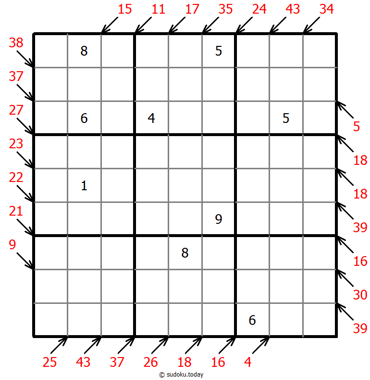 Little killer sudoku