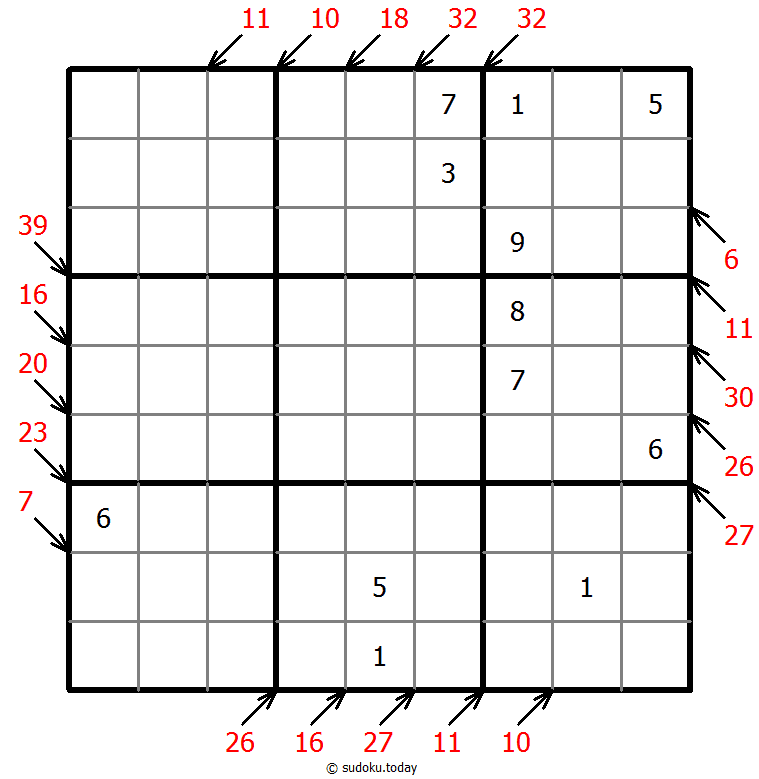 Little killer sudoku