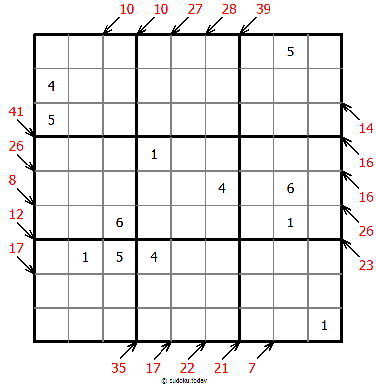 Little killer sudoku