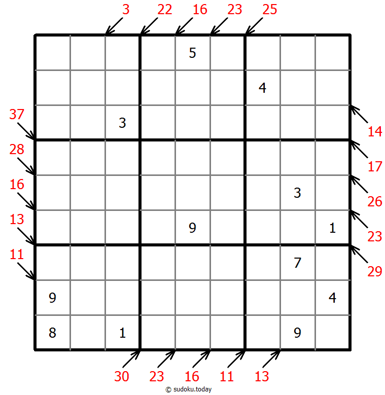 Little killer sudoku