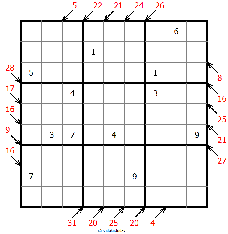 Little killer sudoku