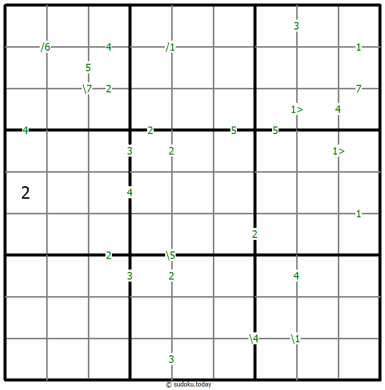 Differences Sudoku