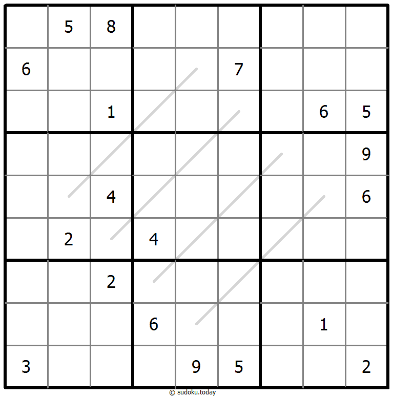 Parity Lines Sudoku