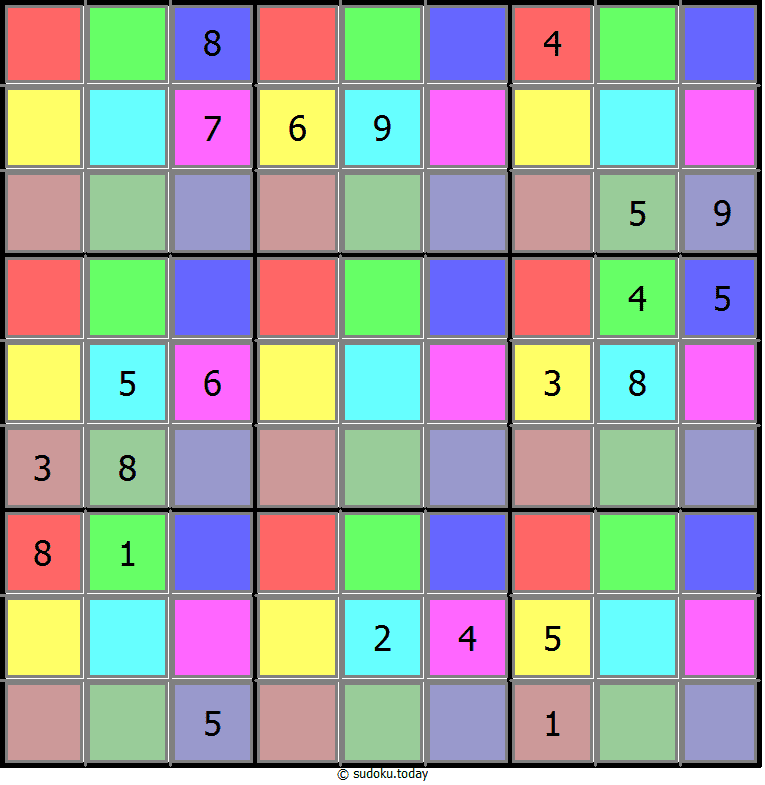 Color Sudoku
