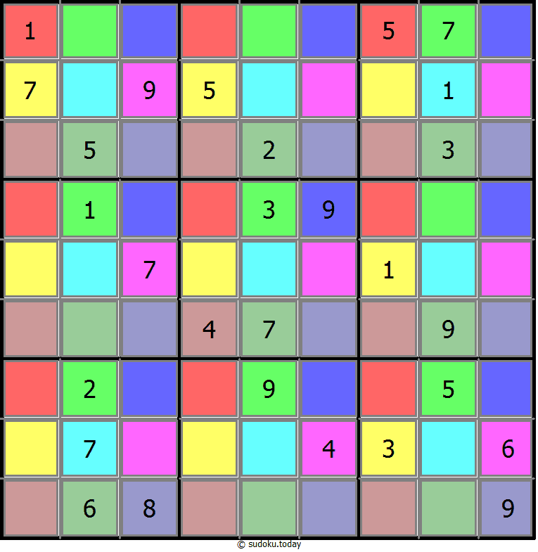 Color Sudoku