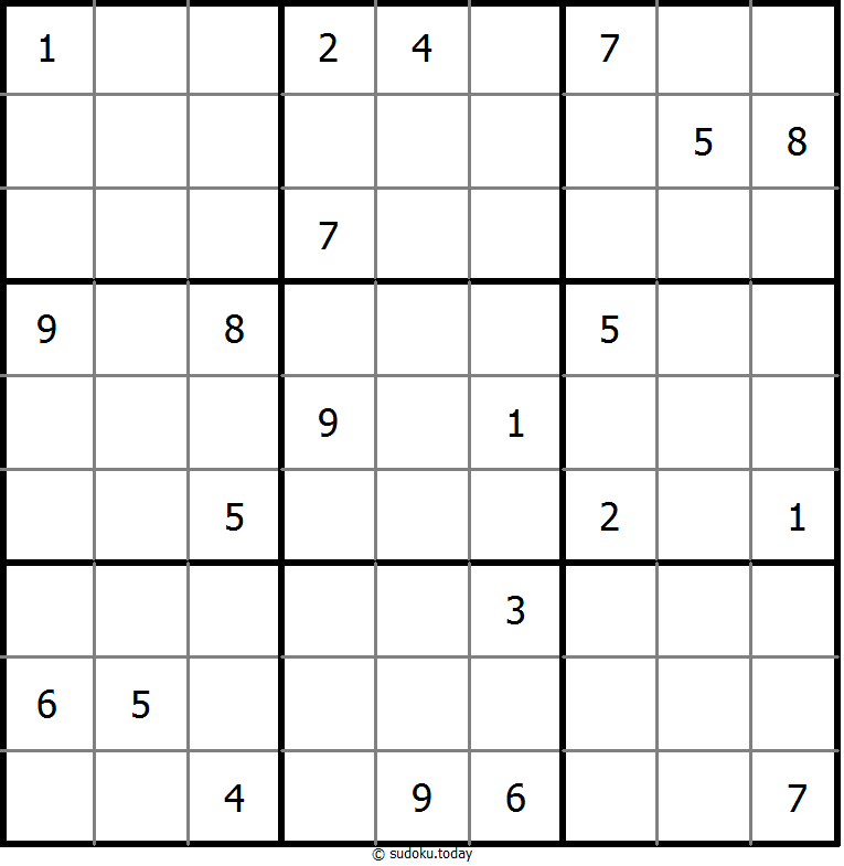 No Touch Sudoku