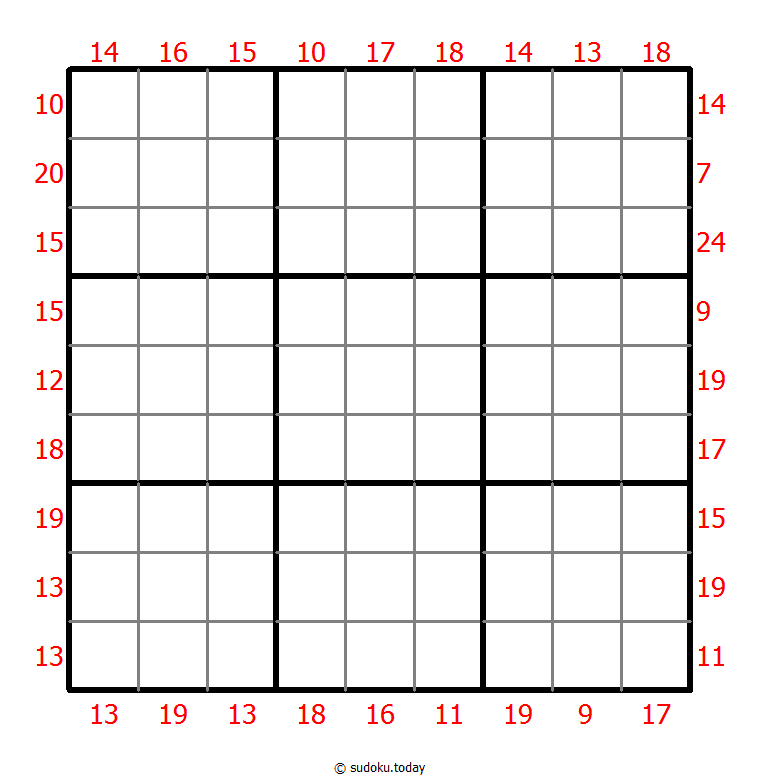 Sum Frame Sudoku