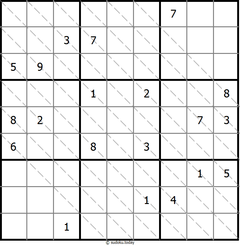 Multi Diagonal Sudoku