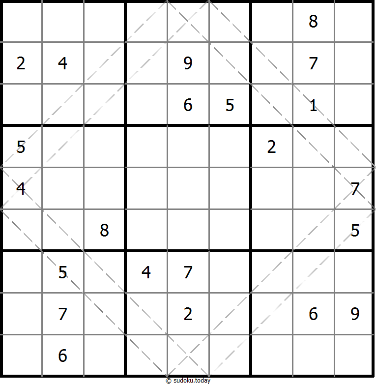 Multi Diagonal Sudoku