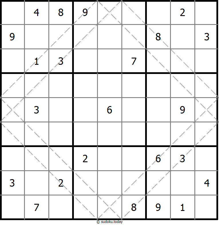 Multi Diagonal Sudoku